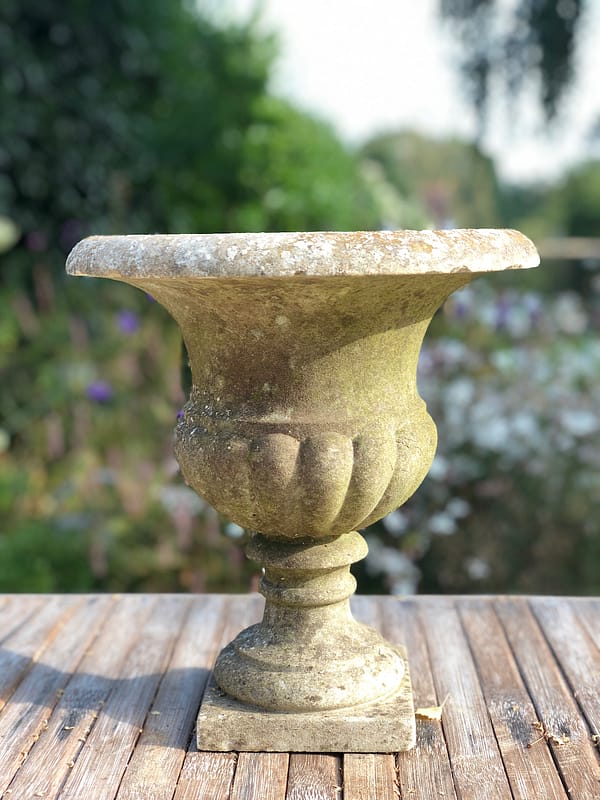 19th century, marble garden urn
