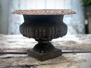 Cast-Iron garden urn