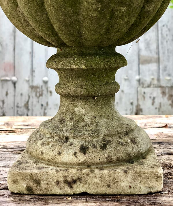 19th century, marble garden urn